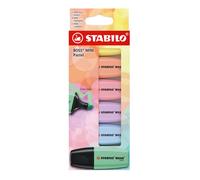 STABILO BLISTER 6 MARCADORES BOSS MINI PASTEL SURTIDOS BOSS MINI PASTEL