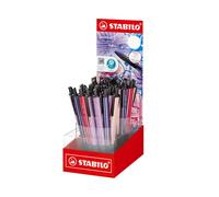 Stabilo Bolígrafo pointball Nature COLORS Wildflower Retráctil Expositor 38 Unidades