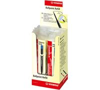 STABILO - Bolígrafo - Recambio de gran capacidad - Pack de 10 - azul