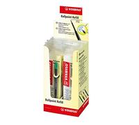STABILO - Bolígrafo - Recambio de gran capacidad - Pack de 10 - verde