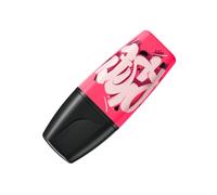 Stabilo boss mini by snooze one mini marcador fluorescente - trazo entre 2 y 5mm - tinta con base de agua - antisecado - color rosa (10 uds)