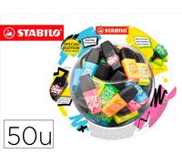 Stabilo Boss Mini Fluorescente Snooze One Expositor de 50 unidades surtidos