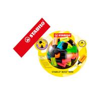 Stabilo Boss Mini · Marcadores Fluorescentes · 50 uds · Trazo 2/5mm