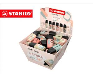 Stabilo Boss Mini Nature Vibes Colores Surtidos Bombonera de 50 Unidades