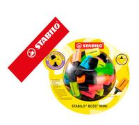 Stabilo Boss Mini Rotuladores Fluorescentes Colores Surtidos Expositor de 50 Unidades