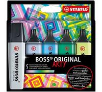 Stabilo boss original marcador 5 pieza(s) punta de cincel multicolor