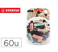 Stabilo Boss Original Nature Colors Surtido Bombonera de 60 Unidades