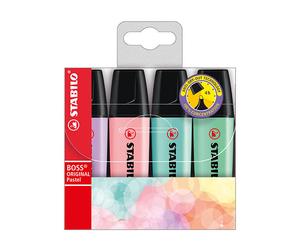 Stabilo BOSS subrayadores Pastel (4 colores )