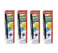 STABILO Cartucho para recarga EASYoriginal Refill - Medio - Tinta azul (borrable) (azul, 12 cartuchos)