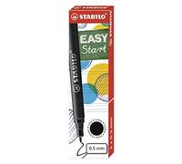 STABILO - Recarga para roller EASYorigina - Punta M - Pack de 3 - negro