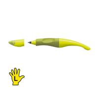 STABILO Roller ergonómico para zurdos EASYoriginal verde lima/azul borrable incluye cartucho