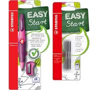 STABILO EASYergo 3.15 - Lápiz de impresión ergonómico para diestros (6 unidades), color rosa y lila