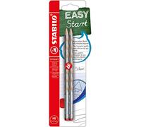 STABILO EASYgraph S Metallic - Lápices triangulares para diestros (2 unidades, dureza HB)