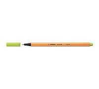 STABILO Fineliner point 88 - Bolígrafo individual, color verde lima (14)
