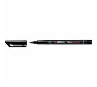 STABILO Rotulador permanente OHPen Universal, punta fina F, negro