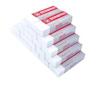 STABILO - goma de borrar - legacy | pack de 20, blanco