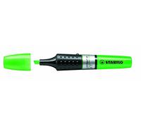 STABILO Juego de 2 rotuladores Luminator, nivel visible, punta biselada, color verde