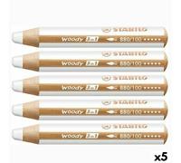 Stabilo - lápiz de color, acuarela y cera - woody 3 in 1