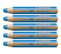 Stabilo - lápiz de color, acuarela y cera - woody 3 in 1