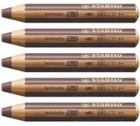 STABILO - lápiz de color, acuarela y cera - woody 3 in 1