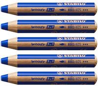 STABILO - lápiz de color, acuarela y cera - woody 3 in 1