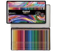 STABILO Lápices de colores Original ARTY+ Estuche metálico 38 unidades, 38 colores