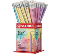 STABILO - lápiz de grafito con goma Swano Pastel - bote de 72