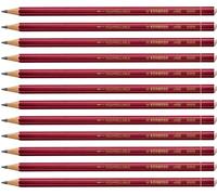 STABILO - Lápiz de grafito multisuperficie - All - Pack de 12