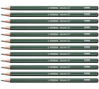 STABILO - lápiz de grafito - Othello | pack de 12, grado de dureza 2H