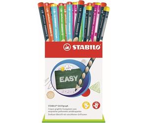 STABILO - lápiz de grafito triangular ergonómico para diestros - EASYgraph | pack de 36, grado de dureza HB