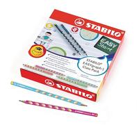 STABILO - lápiz de grafito triangular fino para diestros - EASYgraph S