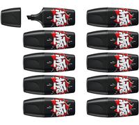 Stabilo - marcador - boss mini by snooze one - pack de 10 - negro