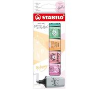 Marcador STABILO BOSS MINI Pastellove Edition 2.0 - Estuche con 6 colores