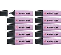 STABILO - Marcador - BOSS ORIGINAL Pastel - Pack de 10 - brisa violeta