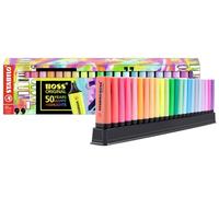 STABILO Rotulador BOSS Original – Set 23 unidades – 50 aniversario – 14 pastel y 9 fluorescentes