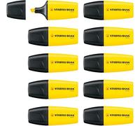 STABILO - Marcador fluorescente - BOSS MINI - Pack de 10 - amarillo