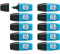 STABILO Marcador fluorescente BOSS MINI by Snooze One Azul - Pack de 10 unidades