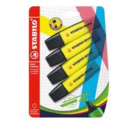 STABILO - Marcador fluorescente - BOSS ORIGINAL - Pack de 4 - amarillo