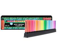 STABILO Marcador BOSS ORIGINAL – Set de 23 Snooze One (9 fluorescentes, 14 pastel)