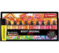 STABILO Marcador fluorescente BOSS ORIGINAL punta de cincel 10 piezas multicolor