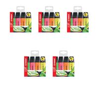 STABILO – Marcador fluorescente – BOSS ORIGINAL – 5x Estuche de 4-4 colores