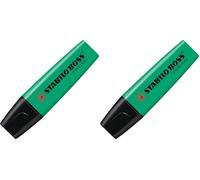 STABILO Marcador fluorescente color turquesa (Paquete de 2)