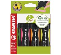 STABILO - marcador fluorescente ecológico - GREEN BOSS