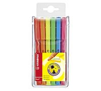 STABILO - Marcador fluorescente - flash - Pack de 6 - 6 colores diferentes
