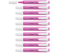 STABILO - Marcador fluorescente - swing cool - Pack de 10 - rosa