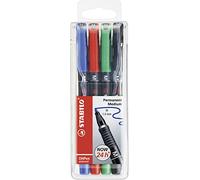 STABILO – Marcador permanente OHPen Universal – Pack de 4