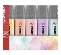 STABILO MARCADOR STABILO BOSS ORIGINAL PASTEL BLISTER 6 COLORES SUR VARIOS PAPELERIA