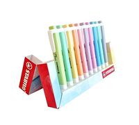 STABILO - Marcador - swing cool Pastel - Set de mesa de 10-10 colores diferentes