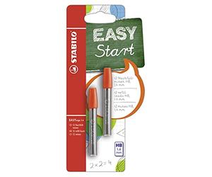 STABILO - minas de recarga - EASYergo 1.4 | 2x pack de 6, grado de dureza HB