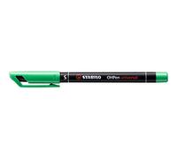 Stabilo OHPen universal permanent, 10 Pack - Marcador permanente (10 Pack, Verde)